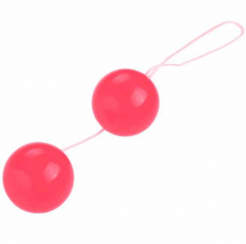 Lustkugeln in rosa mit 3,6 cm Dicke
